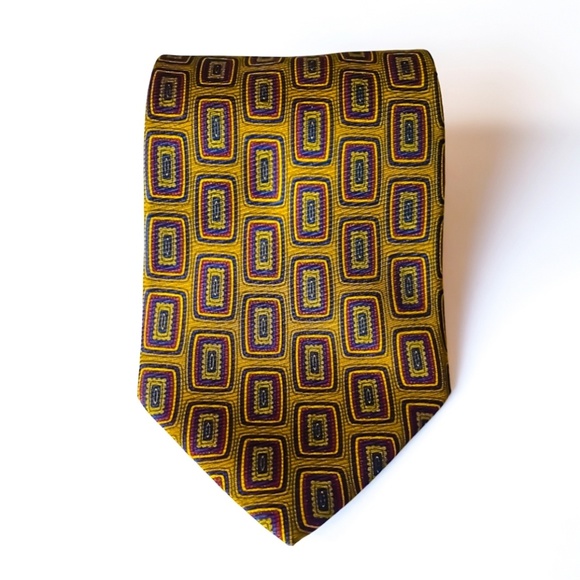 Vintage Charles Jordan Silk Tie - Picture 1 of 7